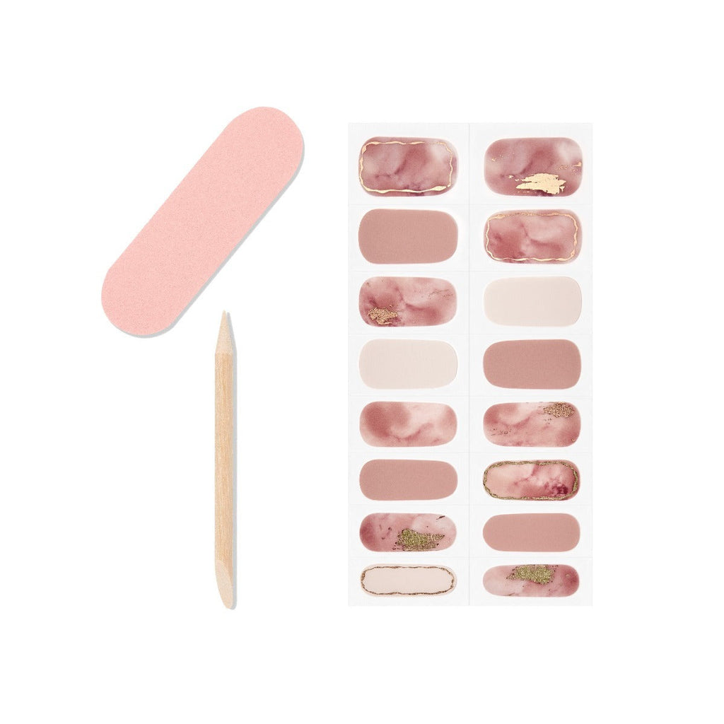 Nail Addict Gel Nail Strips - Cheers to Rosé