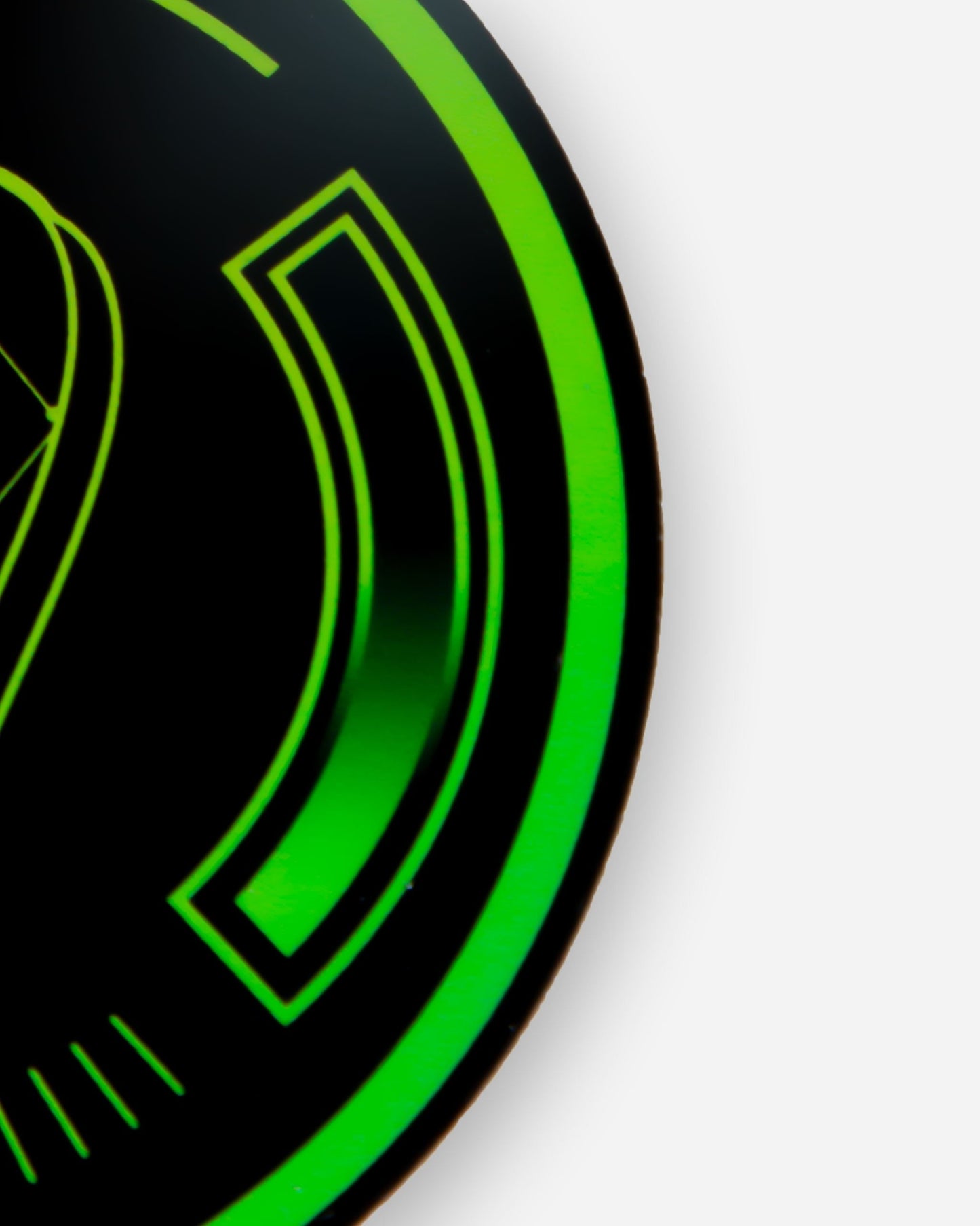 Adam's Cyber Circle Logo Holographic Sticker