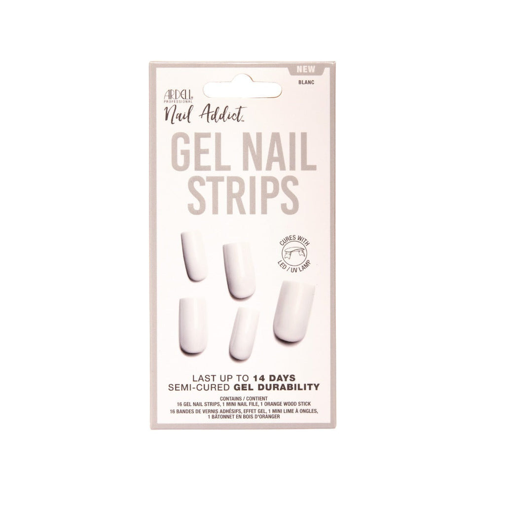 Nail Addict Gel Nail Strips - Blanc