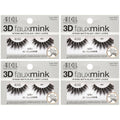 3D Fauxmink Spiky 867, 4-Pack