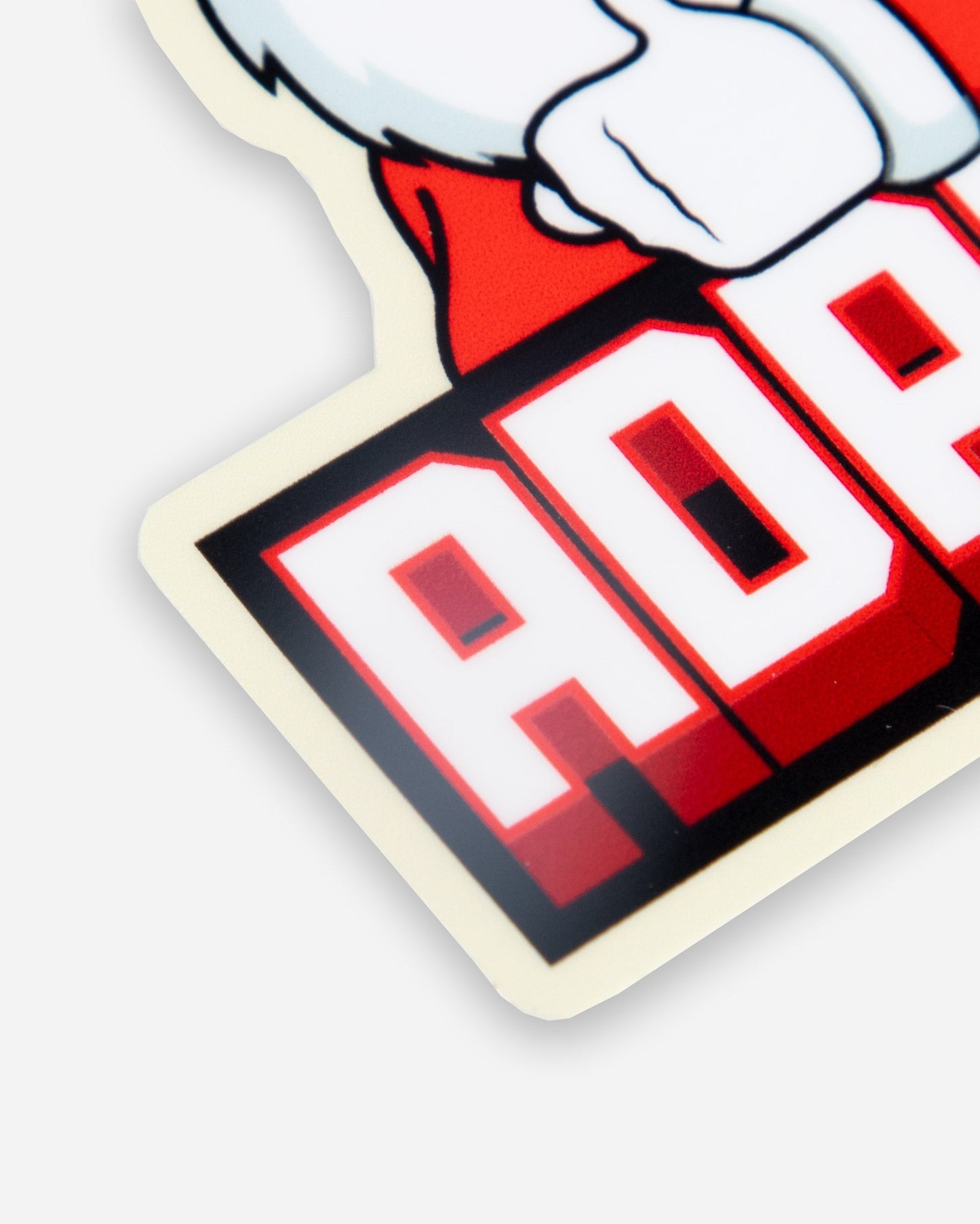 Adam's Classic Santa Sticker