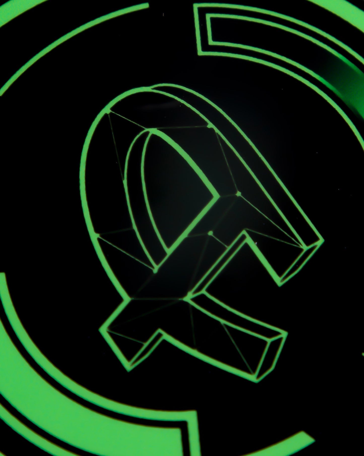 Adam's Cyber Circle Logo Sticker