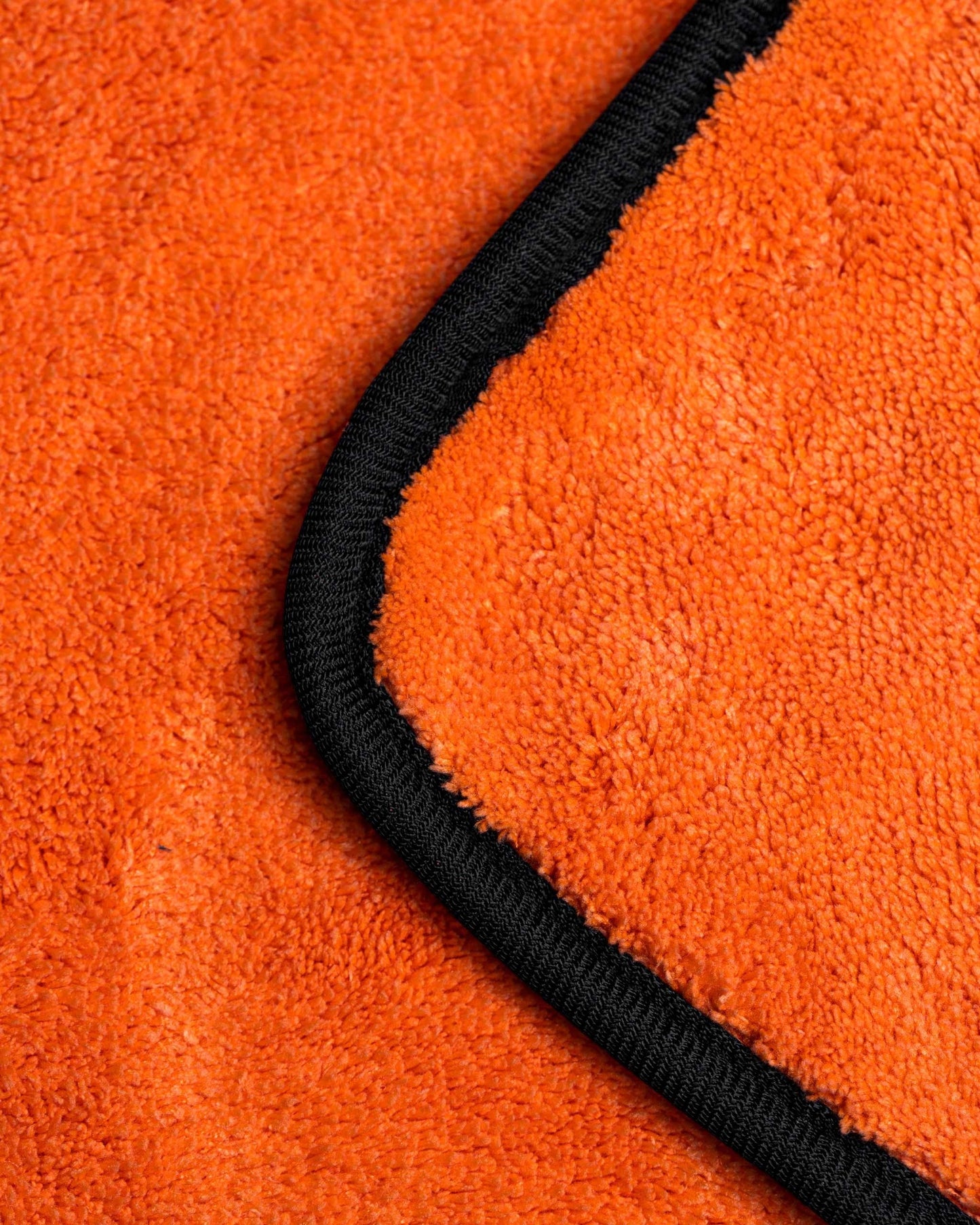 Adam's Plush Orange Microfiber Towel