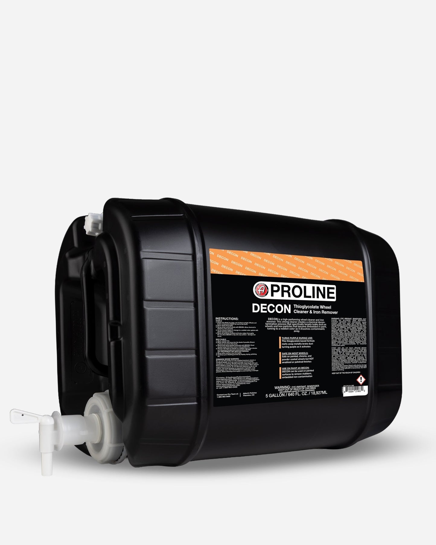 Adam's Proline DECON - Wheel Cleaner and Iron Remover