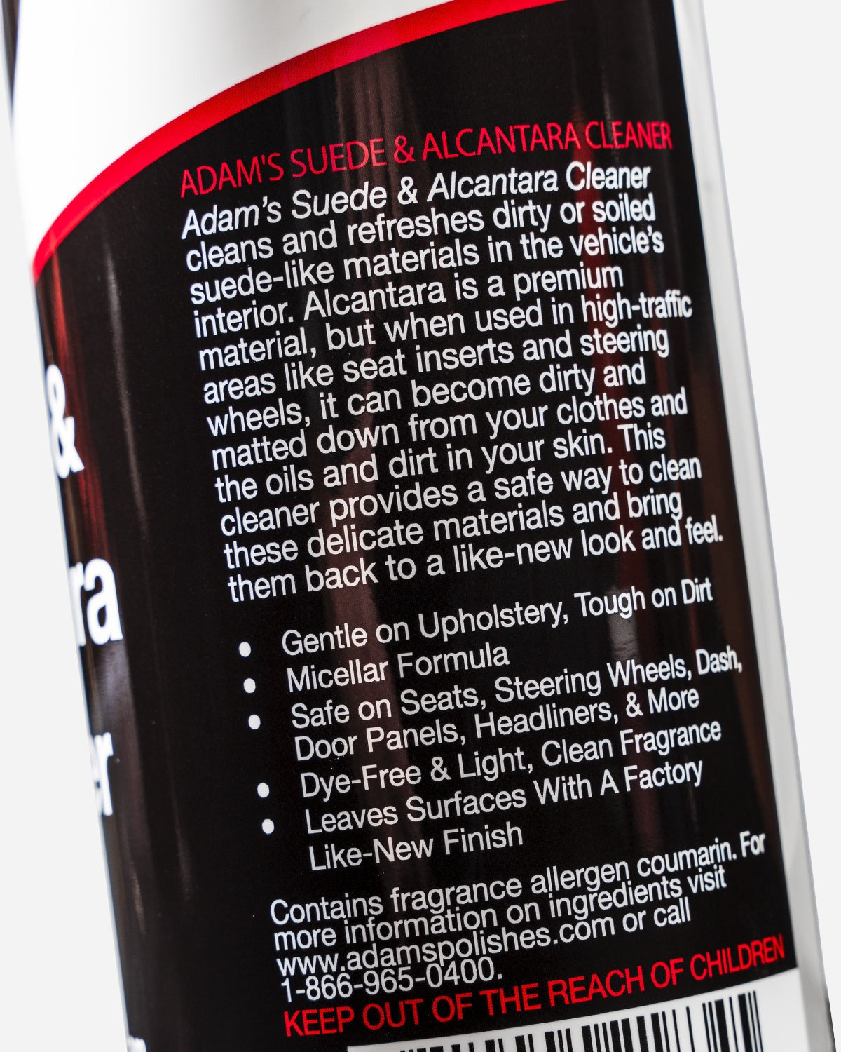 Adam's Suede & Alcantara Cleaner