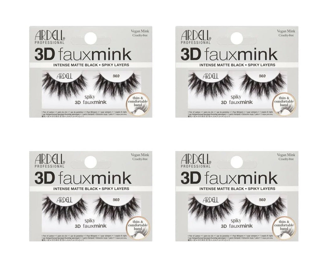 3D Fauxmink Spiky 869, 4-Pack
