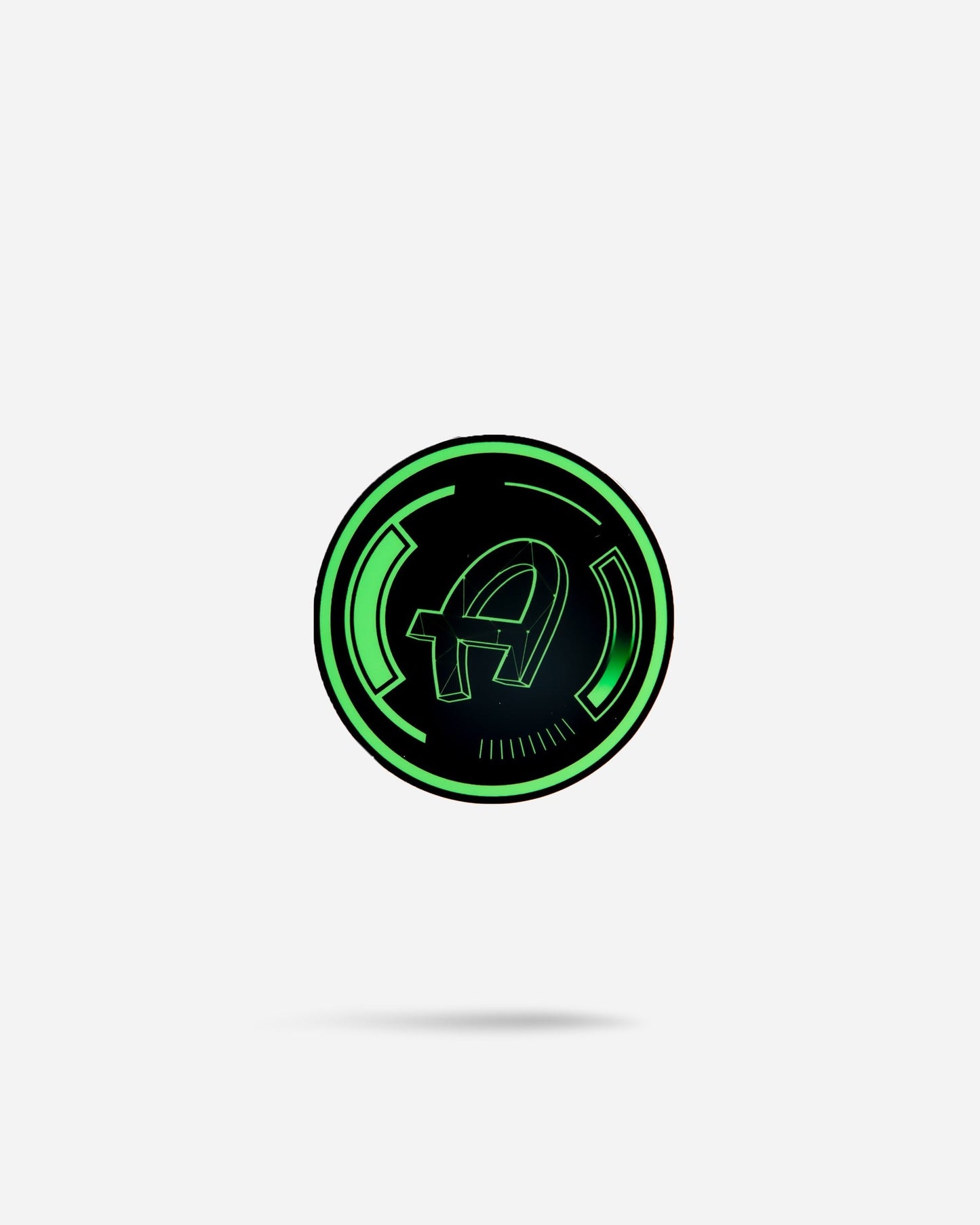 Adam's Cyber Circle Logo Sticker