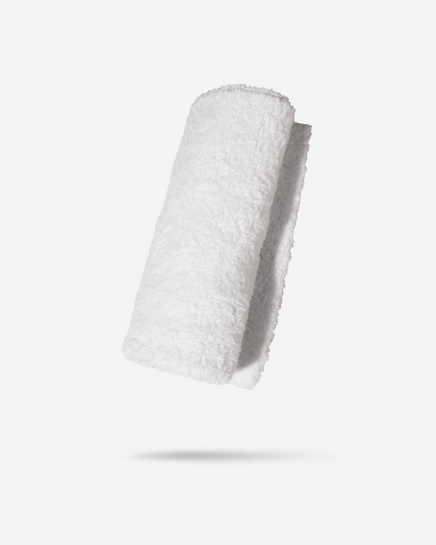 Adam's Borderless White Lite Plush Towel