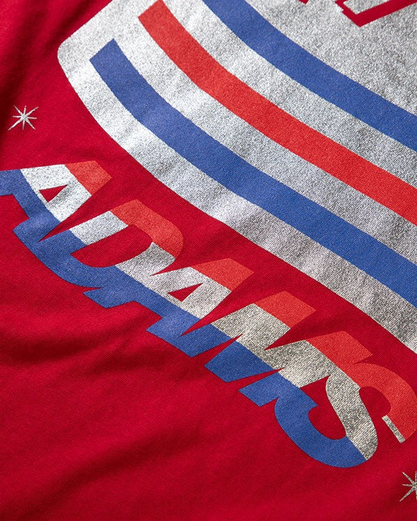 Adam's Red USA Logo Shirt