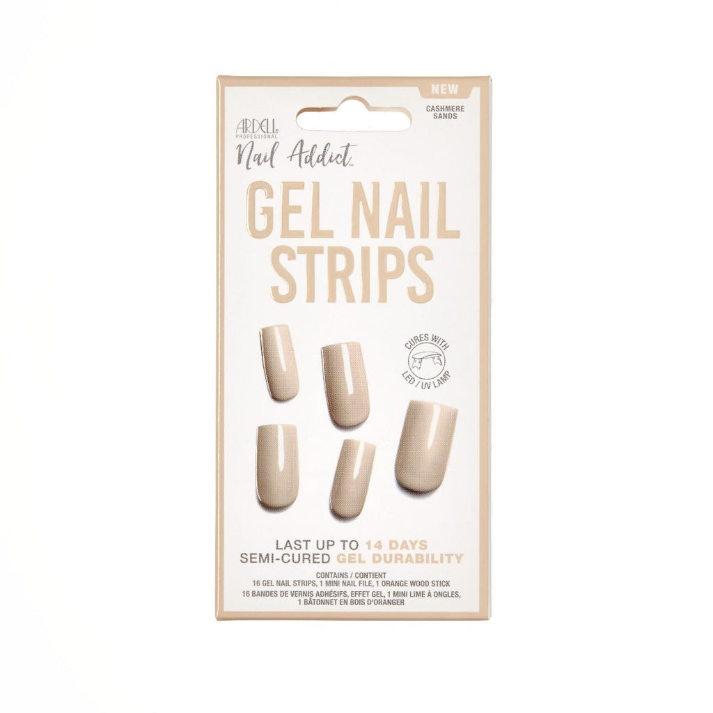 Nail Addict Gel Nail Strips - Cashmere Sands