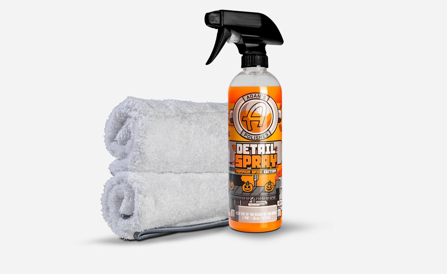 Adam's Pumpkin Spice Detail Spray & Towel Combo