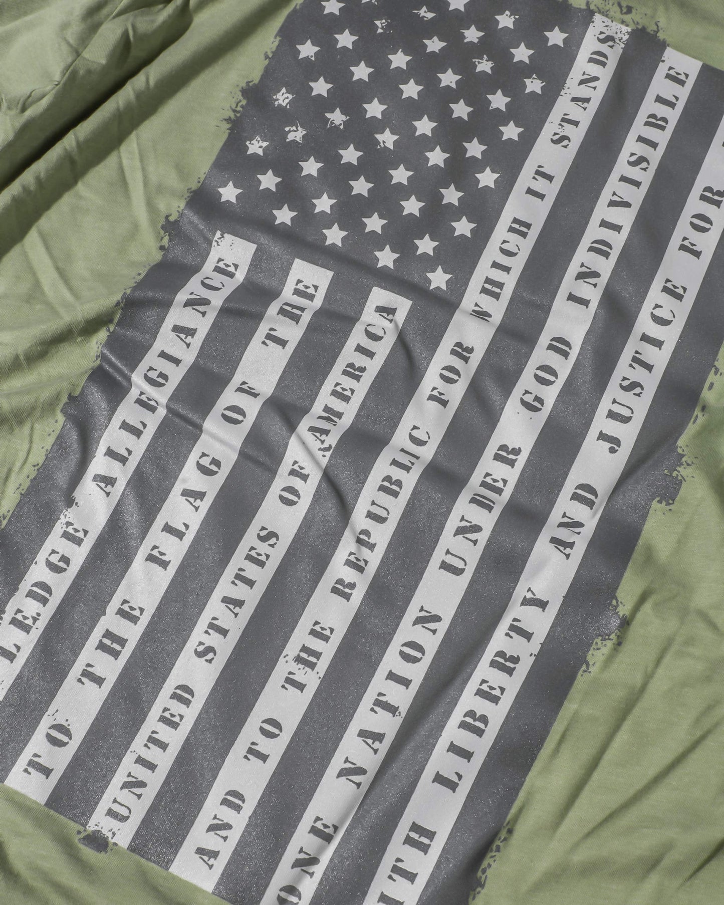 Adam's American Pride Green Shirt